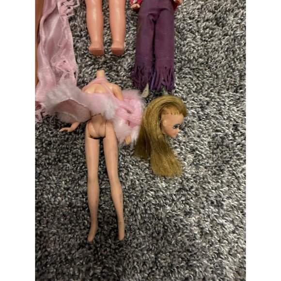 Vintage Barbie Clone MOD Mini Dress Lot Of Dolls - Picture 6 of 10
